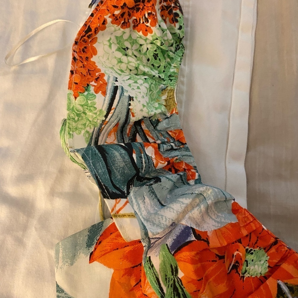 Zara Ruffled Floral Top (P) - Picture 6 of 6